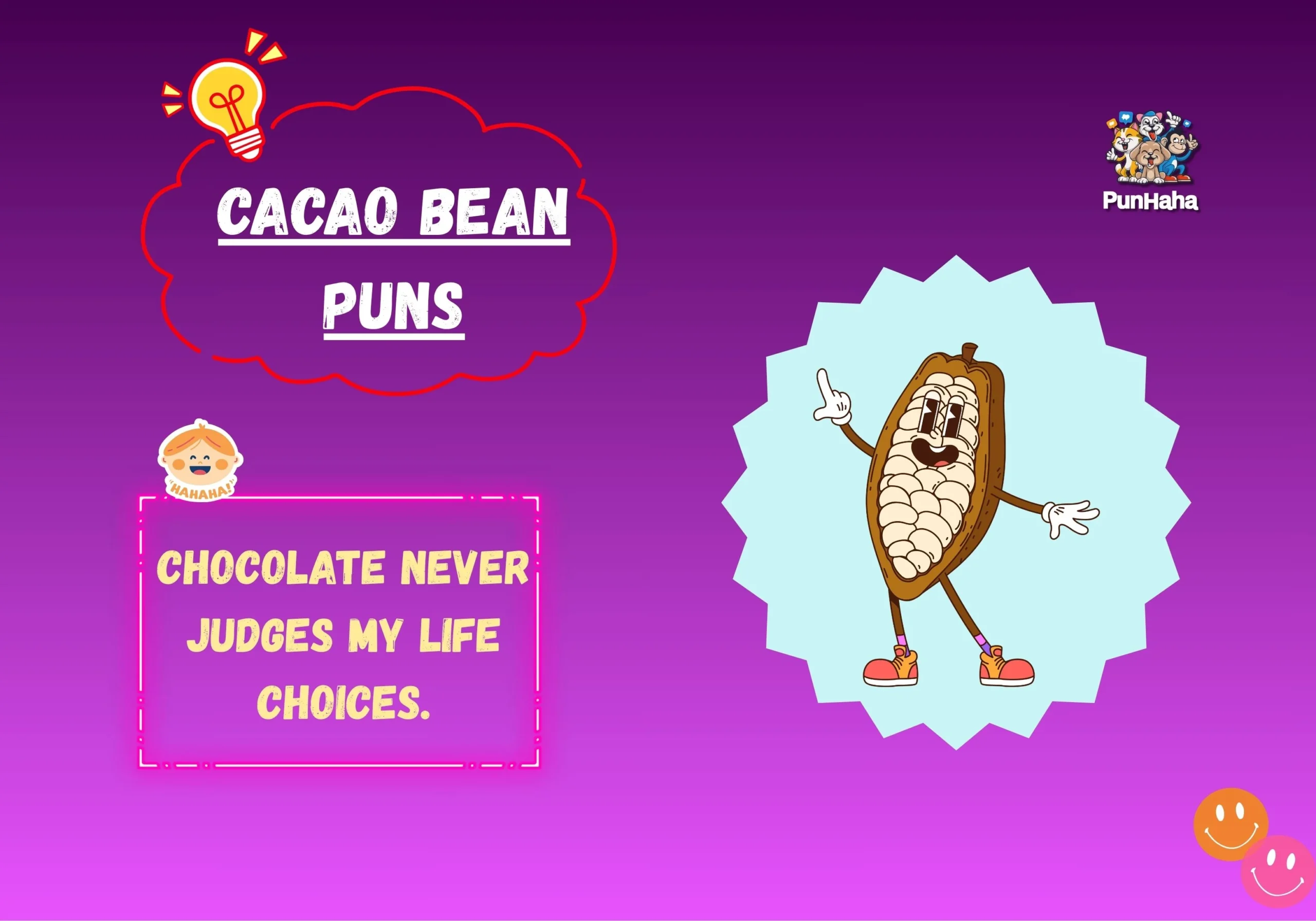 Cacao Bean Puns