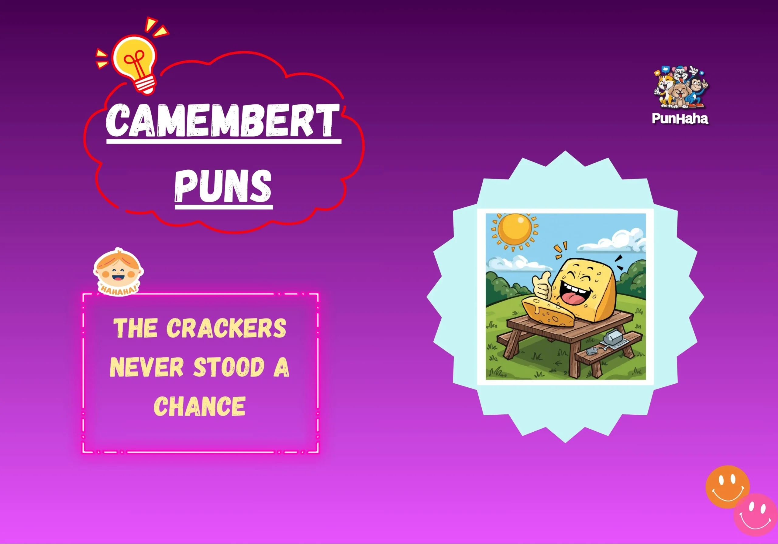 Camembert Puns