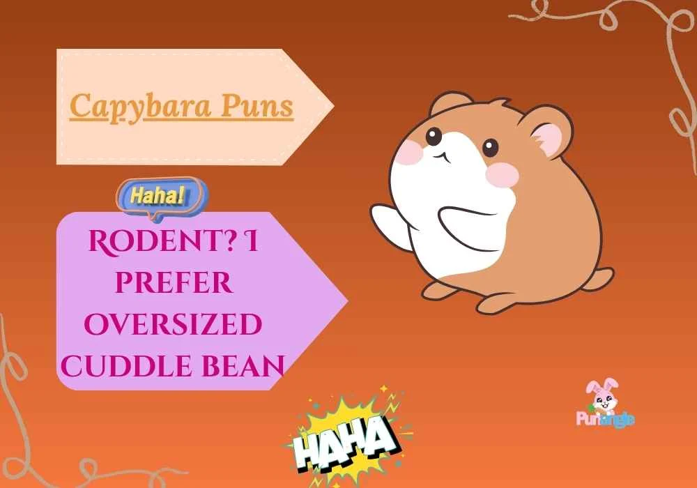 Capybara Puns