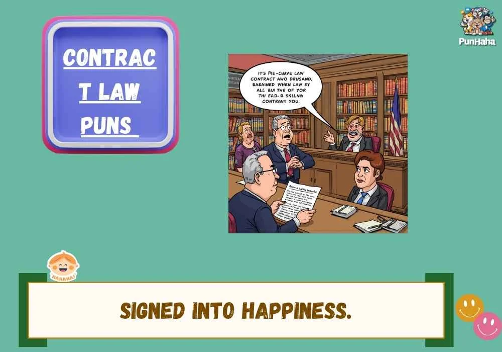 Contract Law Puns