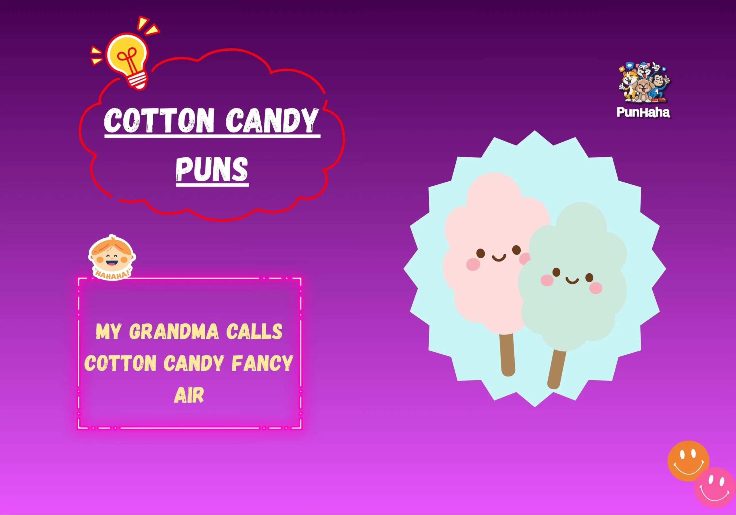 Cotton Candy Puns