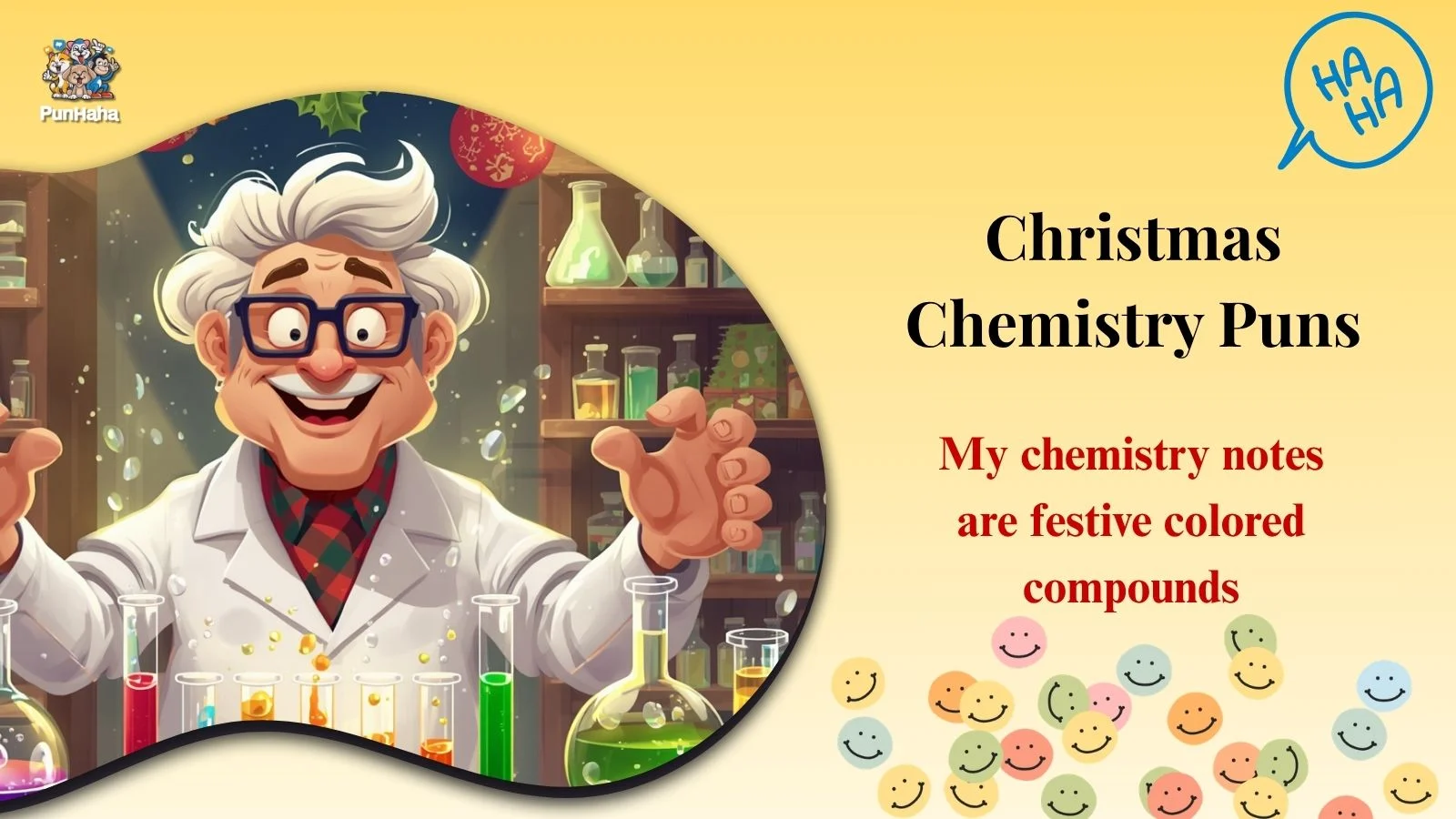 Christmas Chemistry Puns