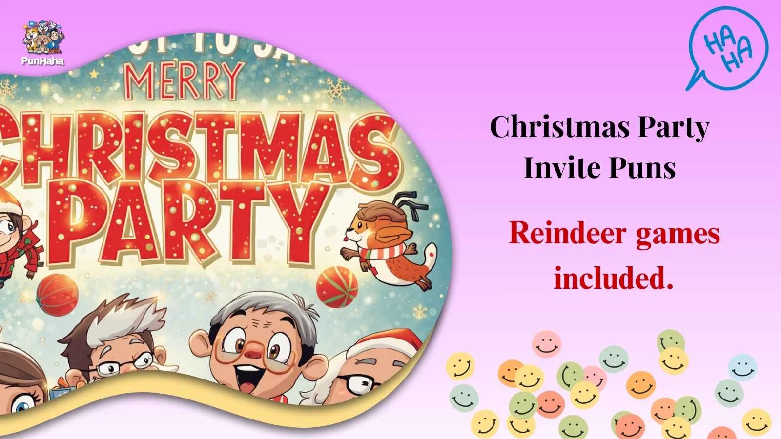 Christmas Party Invite Puns